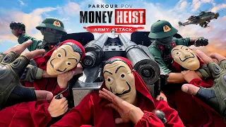 Parkour MONEY HEIST vs ARMY Rescue POLICE In REAL LIFE (BELLA CIAO REMIX) ver5.2 | Epic POV Movie