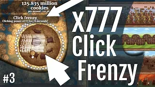 "777x CLICK FRENZY!" | Cookie Clicker Ep. 3 (gameplay)