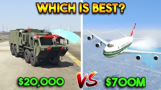 GTA 5 ONLINE : CHEAP VS EXPENSIVE VS (WHICH IS BEST FIRE FIGHTER?)