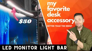 Best Budget Curved Monitor Light Bar by OnWay