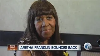 Aretha Franklin bounces back