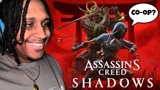 Assassin's Creed - Shadows Official Trailer REACTION **Co-op Confirmed?**