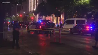 Police investigating after shooting at protest in Downtown Austin | KVUE