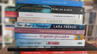 Book Haul de abril-Autores Portugueses a ganhar 📚