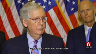 McConnell Announces Support For Bipartisan Gun Reform Framework