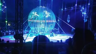 Circo Hermanos Gasca de México en Bucaramanga, Colombia - Globo de la muerte II. 🎪🎠🪄