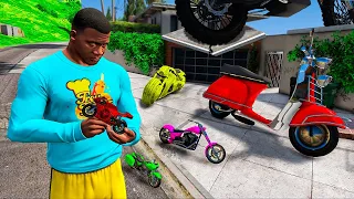 COLECIONANDO DA MENOR A MAIOR MOTO NO GTA 5