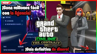 ¡Guía definitiva para ganar MUCHO dinero con la Agencia! GTA Online The Contract- ¡Actualizada 2023!