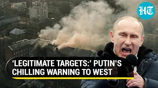 Putin vows revenge, Russia to destroy all western weapons; Ukraine rains 40 rockets on Donetsk