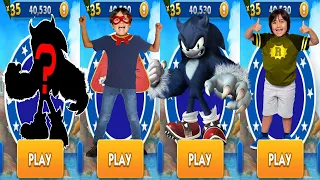Tag with Ryan vs Sonic Dash - Werehog New Character Coming Soon Update - All Characters Unlocked