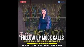 Day 1 Day2 FollowUp by Tisha Bhatewara !! What to do & Don't !! Achievers Club Training System