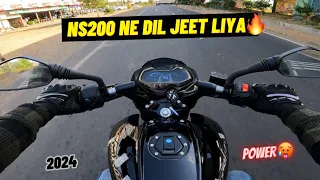 Big Daddy of Segment 😍| 2024 Updated NS200 Ride | Bajaj Pulsar NS200 |