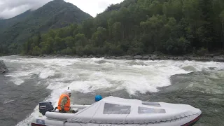 Штурм Первого Онского порога(Джаргинская яма).  Первопроход реки Она. Шерпа 6м.