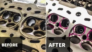 CYLINDER HEAD REBUILD VTEC D16Y8 | CIVIC EG