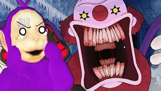 THIS CLOWN SCARY ME! | Tinky Winky Plays One Night at Flumpty's 3 (Night 1)