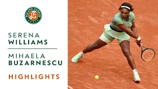 Serena Williams vs Mihaela Buzarnescu - Round 2 Highlights I Roland-Garros 2021