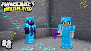 LUCKY MINING TRIP in Minecraft Multiplayer Survival! (Episode 8)