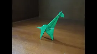 How To Make An Origami Giraffe Step By Step