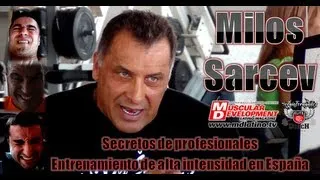 Milos Sarcev - Entrenamiento de alta intensidad en España - Pecho rotación 1º