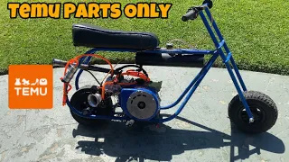 Spending $100 On Temu To Upgrade My Mini Bike!