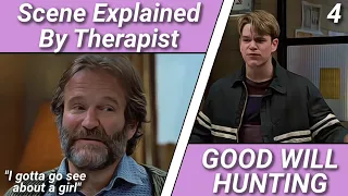 Good Will Hunting "I gotta go see about a girl" | Analysis of Scene by Professional Therapist (ep4)