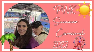 P!NK Summer Carnival 2023 Vlog 🎡 | Jessica Sam