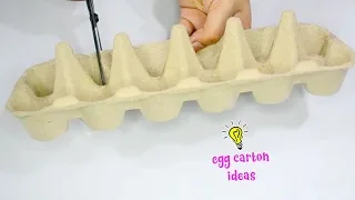 3 EGG CARTONS IDEAS!