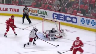 Sergei Bobrovsky Glove Save on Henrik Zetterberg (Nov. 11, 2017)