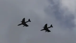 Hawker Hunter action at Airbus Defence and Space Ingolstadt Manching