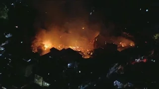 Пожар в трущобах Сан-Паулу: более 100 семей остались без крова (новости)