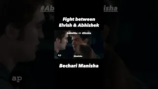 Fight between Elvish Yadav & Abhishek Malhan for Manisha Rani. BBOTT2. Fukra Insaan. Abhisha Elvisha