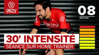 Séance sur home trainer : 30 minutes intensités | Entraînements