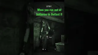 Outlast 2 but your battery is about to die