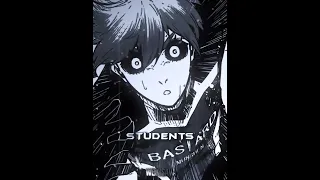 Students And Master - 🥶💧【 Blue Lock Manga Edit 】