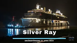 Silver Ray - Luxus-Kreuzfahrtschiff auf der Ems