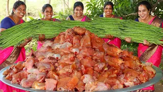 DRUMSTICK CHICKEN BIRYANI | Chicken Drumstick Biryani Recipe Cooking in Village Babys | Biryani