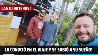 😮La conoció en viaje y la subió a su van y su sueño!! 🥰Joaquin y Dodó / Las 10 ruteras