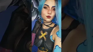 Jinx Cosplay With Appearanz Wigs #Shorts