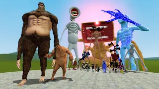 BEAST TITAN VS TREVOR HENDERSON CREATURES!! Garry's Mod Sandbox