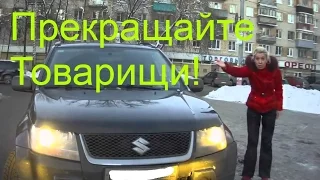 Крутые разборки девушек на дорогах! Подборка