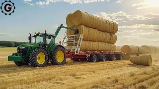 Most Incredible Bale Handling and Modern Agriculture Machines!