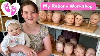 A BUSY DAY IN ALIYAH'S REBORN WORKSHOP