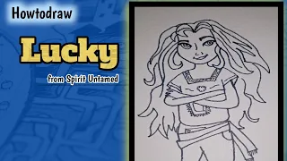 How to draw LUCKY | Spirit Untamed