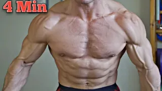 Get Shredded Chest in 4 Min at Home (BodyWeight Routine) #fitness #stylishlucksay #trending #viral