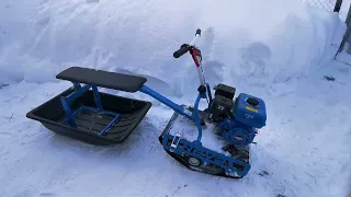 Мотособака НЕВА МС-1К после 3х сезонов эксплуатации.