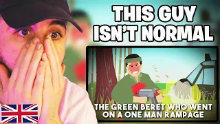 Brit Reacts to The Green Beret who went on a one man Rampage to save his Comrades