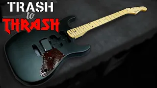 Trash to Thrash #48 - Rusty Frankenstrat (Washburn Lyon/ MIK Fender Strat)