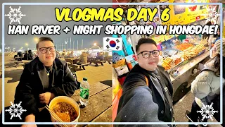 Chill Night at Hangang Park + Shopping in Hongdae! 🇰🇷❄️🍁 | Jm Banquicio