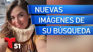 Nuevas imágenes de búsqueda de mujer desaparecida en España