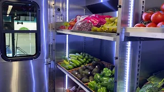 NJ transit bus turned into mobile grocery store